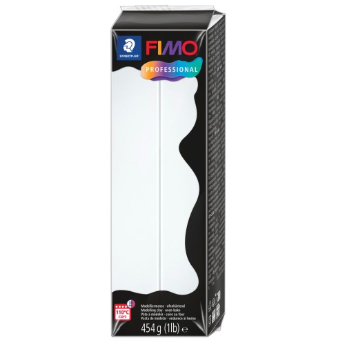 Pâte Fimo Professional 454gr Blanc (n°0)