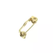 Support de broche pour la création de bijoux fantaisie 14.5 mm - Doré à l'or finx1