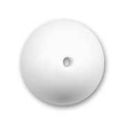 Demi-boule 20 mm Blanc x1