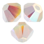 Toupies en cristal PureCrystal 5328 4 mm White Opal AB2X x50|raw }}