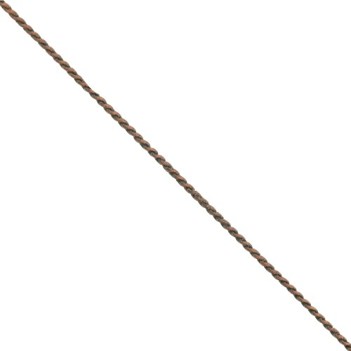 Chaîne maille Paloma 0.8 mm cuivré vieilli x1m