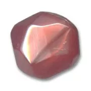 Ronde facettée 20 mm Chalk Copper