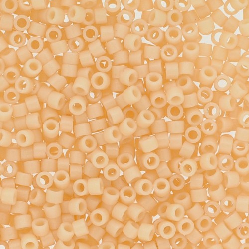 Miyuki Delica Duracoat 11/0 DB2351 -  Opaque Dyed Pale Peach x8g