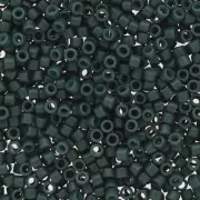 Miyuki Delica Duracoat 11/0 DB2358 - Opaque Dyed Evergreen x8g