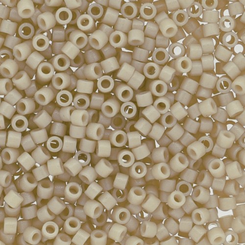 Miyuki Delica Duracoat 11/0 DB2362 - Opaque Dyed Flax x8g