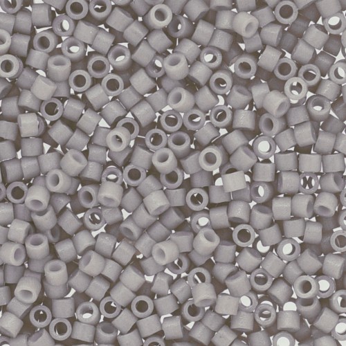 Miyuki Delica Duracoat 11/0 DB2366 -  Opaque Dyed Mist Gray x8g