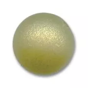 Perle ronde opale 14 mm Light Olivine x1