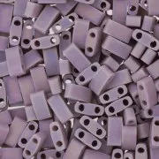 Miyuki Half Tila Beads 5x2.3x1.9 mm  HTL-410FR - Matte Opaque Mauve AB x10g