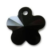 Pendentif Fleur PureCrystal 6744 12 mm Jet x1|raw }}