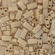 Miyuki Half Tila Beads 5x2.3x1.9 mm  HTL-493FR - Matte Opaque Pear x10g