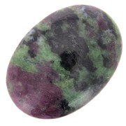 Cabochon ovale 18x13 mm Zoisite|raw }}