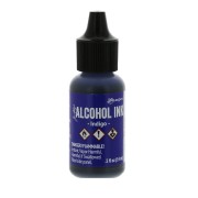 Encre transparente à alcool Adirondack Tim Holtz 14ml Indigo x1|raw }}