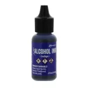 Encre transparente à alcool Adirondack Tim Holtz 14ml Indigo x1