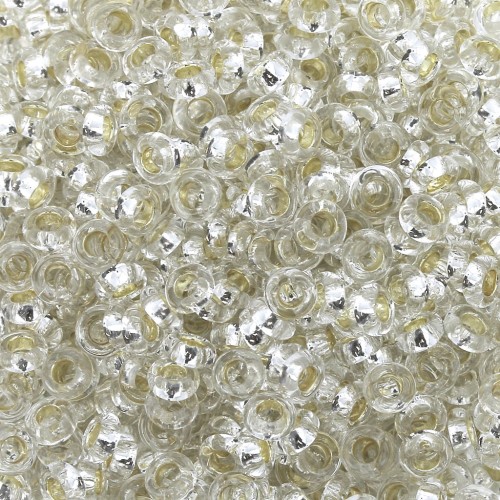 Rocaille Toho Demi Round 8/0 TO8RPF21 - PF Silver Lined Crystal x5g