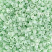 Miyuki Delica 11/0 DB1506 - Opaque Light Mint AB x8g