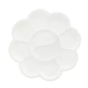 Palette de peinture en plastique avec 10 alvéoles pour loisirs créatifs 13.5 cm x1