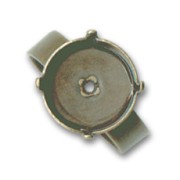 Bague serti pour cabochon PureCrystal 1122 14 mm - Bronze x1