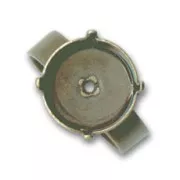 Bague serti pour cabochon PureCrystal 1122 14 mm - Bronze x1