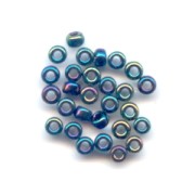 Rocaille Miyuki 15/0 455 - Variegated Blue Iris Metallic x8g