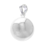 Pendentif Bola de grossesse 22 mm en argent 925 x1