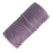 Bobine de fil ciré Linhasita pour micro macramé 0.75 mm - Mauve (232) x228m|raw }}