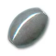 Olive en céramique 18x13 mm Gris irisé