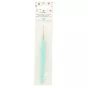 Crochet acier avec manche ergonomique DMC - 0.5 mm - Mint x1