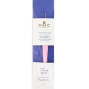 Crochet acier avec manche ergonomique DMC - 1 mm - Rose x1|raw }}