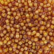 Miyuki Delica 11/0 DB1778 - Topaz AB Lined White x8g