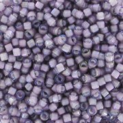 Miyuki Delica 11/0 DB1789 - Amethyst AB Lined White x8g
