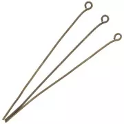 Clous tête ronde 51x0.70 mm - Bronze x 25