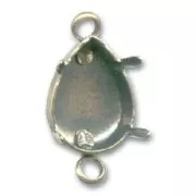 Serti griffe intercalaire pour cabochon PureCrystal 4320 14x10 mm - Bronze x1