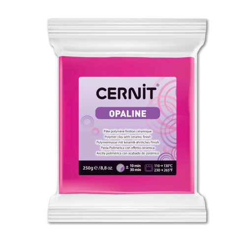 Pâte polymère Cernit Opaline 250 gr - Magenta 460