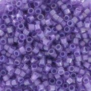 Miyuki Delica 11/0 DB1753 - Opal AB Lined Spkl Purple x8g