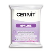 Pâte polymère Cernit Opaline 56 gr - Blanc 010