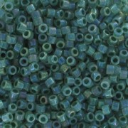 Miyuki Delica 11/0 DB1768 - Opal AB Lined Forest Geen x8g|raw }}