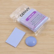 Pâte polymère Cernit Opaline 56 gr - Bleu gris 223