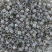 Miyuki Delica 11/0 DB1770 - Opal AB Lined Spkl Pewter x8g|raw }}