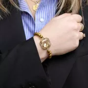 Cabochon PureCrystal 4675 23 mm Crystal Golden Shadow