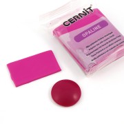 Pâte polymère Cernit Opaline 500 gr - Magenta 460