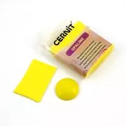 Pâte polymère Cernit Opaline 500 gr - Jaune Primaire 717