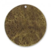 Sequin froissé 40 mm bronze x1|raw }}