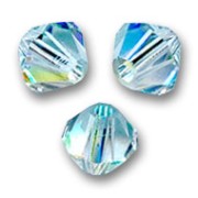 Toupies en cristal PureCrystal 5328 6 mm Light Azore AB x20|raw }}