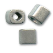 Cubes Toho 4 mm TC-04-566- Antique Silver Metallic Frosted x10g|raw }}