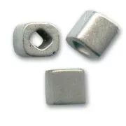 Cubes Toho 4 mm TC-04-566- Antique Silver Metallic Frosted x10g