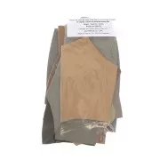 Chutes de cuir de luxe en morceaux de tailles/textures différentes - Marron x 200g