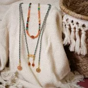 Pendentif médaille étoile du nord 12mm pour la création de bijoux DIY - Doré à l'or fin x1