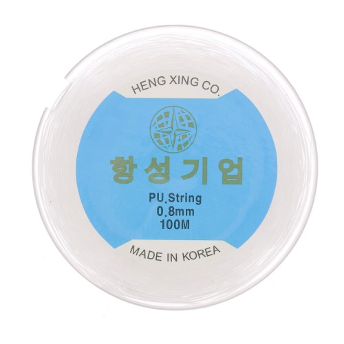 Fil élastique 0.80 mm - Transparent x100 m