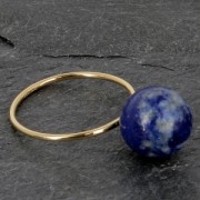 Bague pour semi-percée 6 / 8 et 10 mm en Argent 925 Taille 54 x1