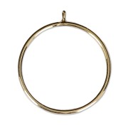 Bague Taille 54 pour semi-percée 6 - 8 - 10 mm en Gold filled (or laminé)  x1